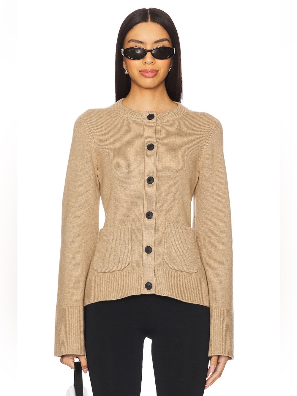 Pistola Dani Cardigan in Toasted Wheat
